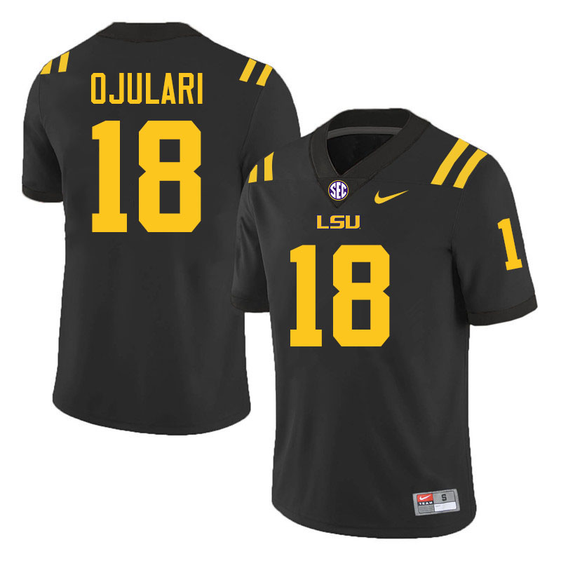 BJ Ojulari LSU Tigers Jersey,Louisiana State University Tigers Football Jersey-Black